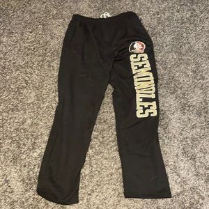 NWT Fanatics Florida State Sweatpants
